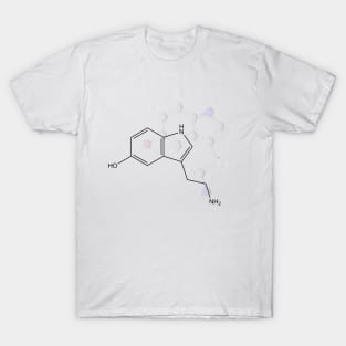 Serotonin Molecule T-Shirt